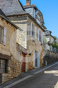 Old Houses, Nespouls, Correze, Limousin, France