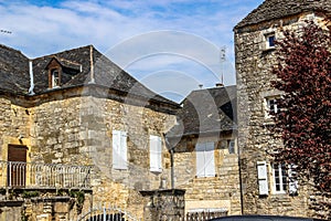 Old Houses, Nespouls, Correze, Limousin, France