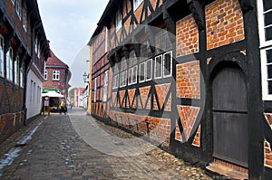 Old houses in Ribe