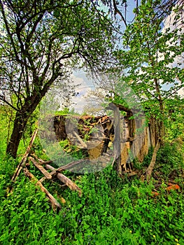 Old houses in Serbia