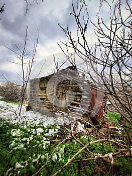 Old houses in Serbia