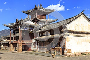 Old houses in Shaxi China.