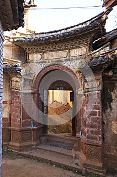 Old houses in Shaxi China.