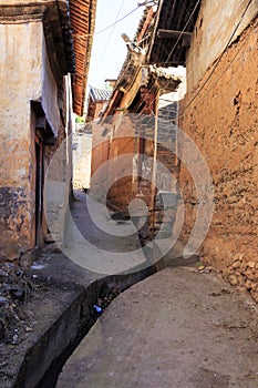 Old houses in Shaxi China.