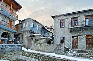 The old housing of Metsovo