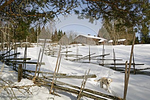 Old Huhtala museum farm