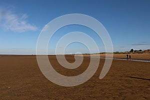 On Old Hunstanton Beach