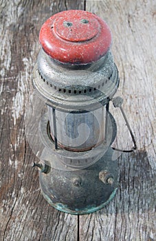 Old hurricane lamp