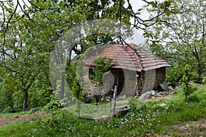 Old hut is someones home