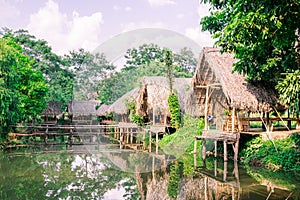 Old huts and piles of straw and wood where they dwelled fishermen