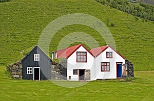 Old Icelandic houses