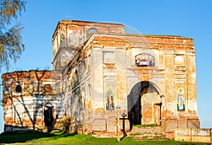 Old Inactive church of St. Nicholas, Belarus