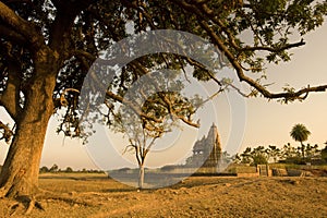 Old india temple ruins