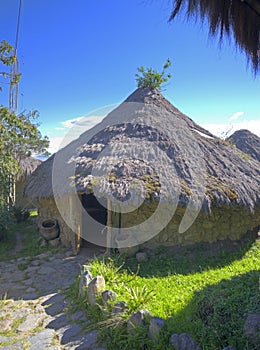 Old indigenous traditional hut