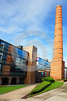 Old industrial chimney