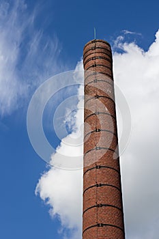 Old industrial chimney