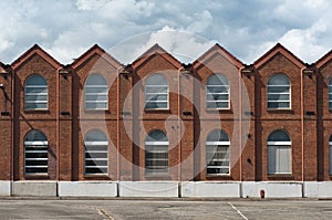 Old industrial facade