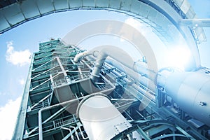 Old industrial tower