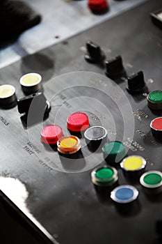 Old instrument panel