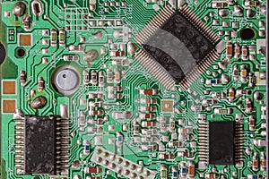Old integrated circuit board