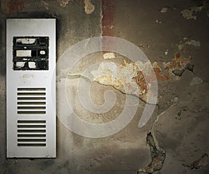 Old intercom background