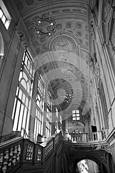 A old interieur of an italian building photo