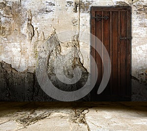 Old interior door