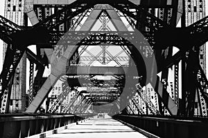 Vecchio ferro ponte 