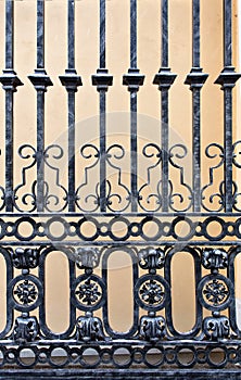 Old iron gate