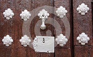 Old ironwork decorations