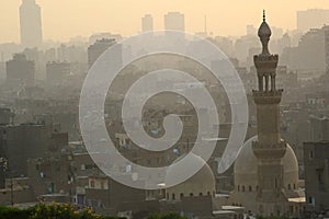 Old Islamic Cairo quarter Egypt