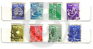 Old Israeli stamps