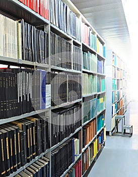 Old issues of Science Magazine in the library