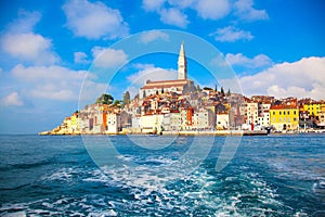 Old Istrian town in Porec photo