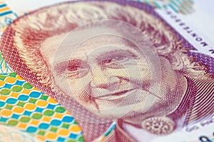 Old Italian banknote