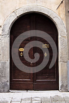 Old Italian door.