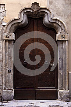 Old Italian door.