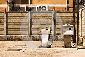 Old italian fuel pump - Diesel pump