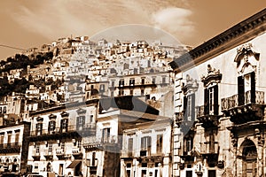 Old Italy, Modica city,Sicily