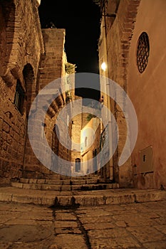 Old Jaffa at Night