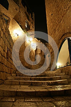 Old Jaffa at Night