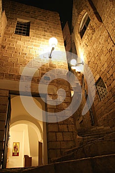 Old Jaffa at Night