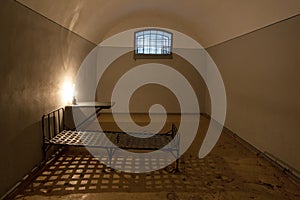 Old jail cell