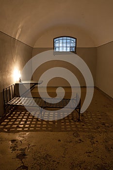 Old jail cell