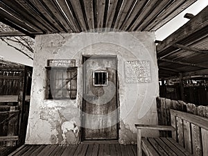 Old Jail house Apache Junction Abandoned Town