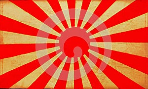 Old Japan flag background 2