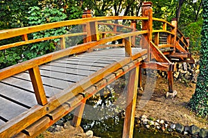 Old japanese bridge