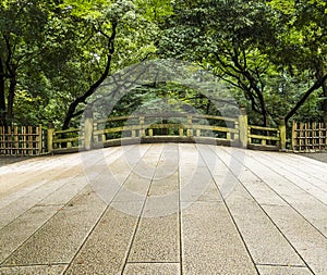 Old Japanese bridge