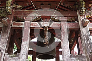 Old japanese buddhist bell