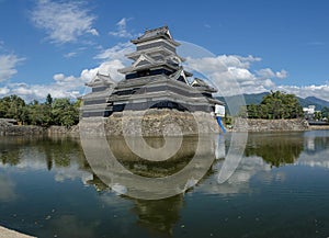 Old japanese castle in Matsumoto, Nagano